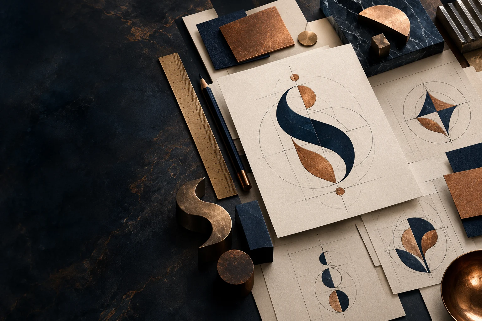 Original UI/UX & brand design editorial artwork